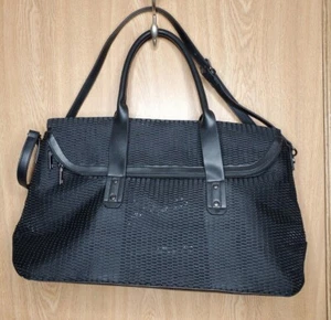 Fabletics Grip Tote Mesh Yoga Gym Bag Black - Picture 1 of 2