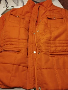 damen Steppjacke, Größe 42/44, Farbe orange,getragen,,warme gefütter - Bild 1 von 3