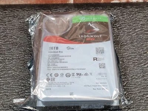 Seagate IronWolf Pro 16TB 7200rpm 3.5" SATA-III NAS Hard Drive NEW ST16000NE000 - Picture 1 of 5