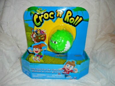 SPIN MASTER CROC N ROLL ACTIVE CHILDREN'S GAME AGES 3 AND UP INDOOR FUN NEW - Image 1 of 2