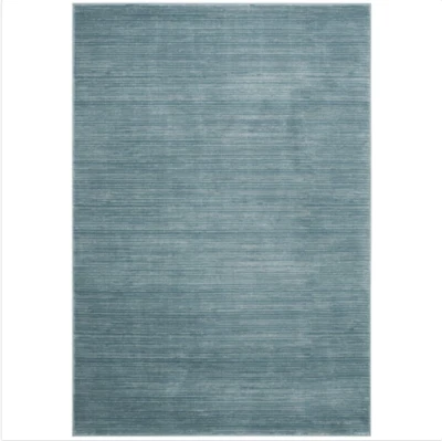 Safavieh Vision Contemporary Tonal Aqua Blue Area Rug 2'2"x4' Rectangle .5" Pile - Image 1 of 4