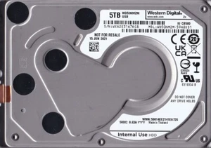 WD50NMZM-59A8XS1 WX62E3 JUN 2021 5TB 2.5 USB-C Spyglass2 Ultra L Western Digital - Picture 1 of 5