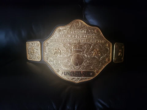 WCW World Heavyweight Championship by Groovy G and Releathered By Kevin Lambert Cover