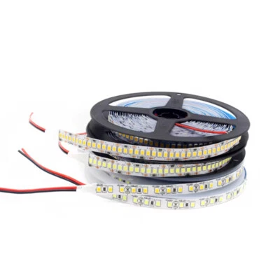 12V 2835 LED Stripe WW/NW/CW Streifen Lichtband Selbstklebend 120leds 240leds/m - Bild 1 von 4