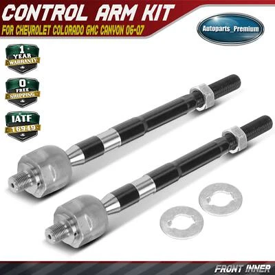 2x Extremo de barra de amarre de dirección interior delantera para Chevrolet Colorado GMC Canyon 2006-2007 Foto 1 de 4