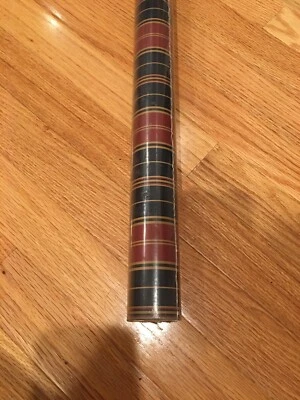 Vintage Ralph Lauren Imperial Rayas Cuadros ☼ - Negro, Azul, Dorado, Rojo Ladrillo Foto 1 de 4