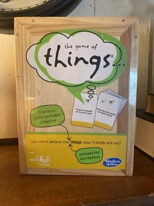 The Game Of Things...Humor In A Box Adult Party Game 4+ Players Hasbro - Picture 1 of 3