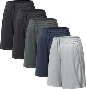 Gym Shorts for Men – Comfortable Quick Dry Mens Athletic Shorts - Picture 1 of 12