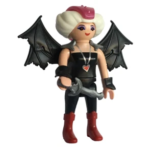 Playmobil Vampir Magie schwarze Fledermaus Hexe Fee mit Messer - C28 - Bild 1 von 5