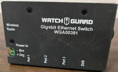 WatchGuard Gigabit Ethernet Switch WGA00391 Wireless Radio 3 Port w/ DVR Port - Image 1 of 4