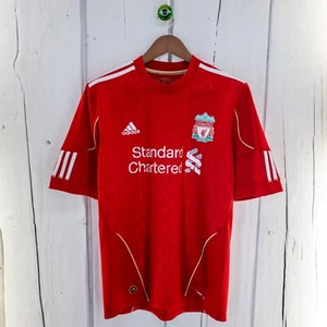 Camiseta de fútbol Adidas Liverpool 2010 11 12 Home Kit roja para hombre mediana - Imagen 1 de 13