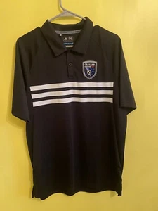 Polo squadra calcio San Jose Quakes uomo grande Adidas Climacool kit 2017 - Foto 1 di 8