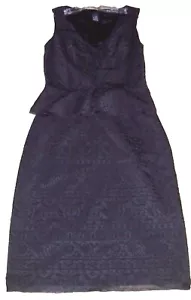 The Limited Pencil Skirt & Top Sz S Black Evening Lace Knit Dress Casual Outfit - Picture 1 of 11