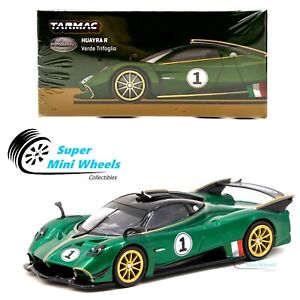 Tarmac Works 1:64 Pagani Huayra R Verde Trifoglio #1 (Green) T64G-TL035-GR