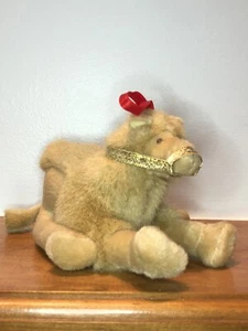 Vintage Dakin Stuffed Plush Camel Ornament Christmas Creche Nativity Wise Men - Picture 1 of 7