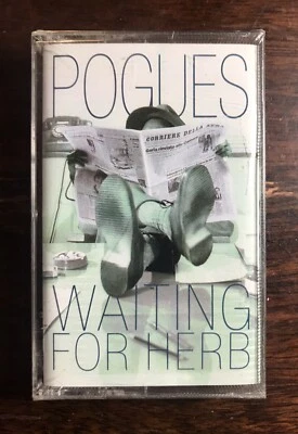 POGUES: Waiting For Herb 1993 Cassette Tape - FACTORY SEALED - Image 1 of 3