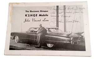 1963 Mobile HAM Radio in Special Cadillac Booklet The Electronic Octopus SIGNED - Picture 1 of 5