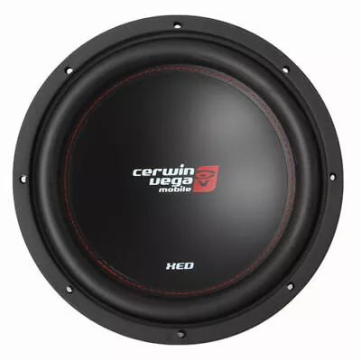 Subwoofer de audio para automóvil Cerwin Vega XED12V2 1000W 12" XED Series único de 4 ohmios Foto 1 de 4