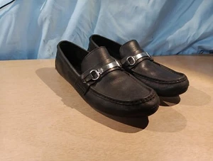 Cole Haan Somerset C11835 Herren Größe 10,5 M Pferd Gebiss Schwarz Leder Halbschuhe  - Bild 1 von 10