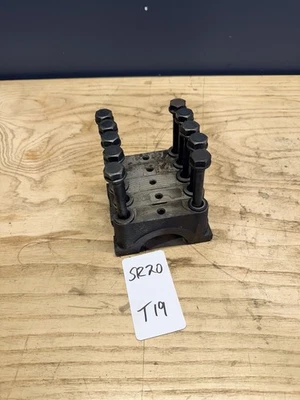 Nissan SR20DET  S13 S14 S15 OEM Crankshaft Shaft Main Bearing 1 -5  Caps BOLTS - Image 1 of 4