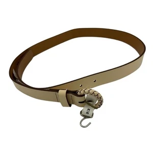 American Eagle Leather Braided Buckle Belt Size Medium New with tags - Picture 1 of 4