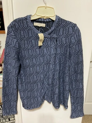 Ann Taylor's LOFT Medium Petite Asymmetrical,Viscose,Nylon, Polyester, Sweater Foto 1 de 4