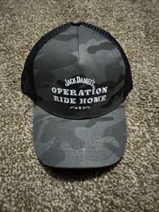 Jack Daniel's Operation Ride Home Snapback Hat Multicolor SnapBack Camo - Picture 1 of 3