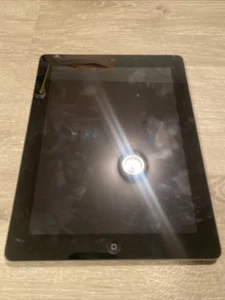 Apple iPad 64 GB Model A1416 Wi-Fi 4th Generation Black Color UNTESTED - Picture 1 of 3