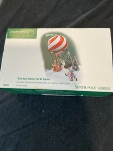 Dept Department 56 Dash Away Delivery Heißluftballon Nordpol Serie #56438 - Bild 1 von 8