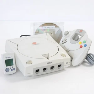 Dreamcast Console HKT-3000 wz Visual Memory Tested System ASAHI 2000 NTSC-J 6719 - Picture 1 of 14