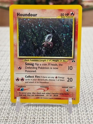 2001 Pokemon #5/75 Houndour (Neo Discovery) Holo - unlimited NM - Image 1 of 2