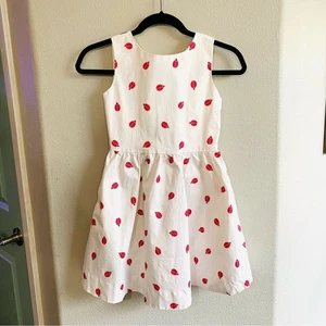 Vestido Kate Spade New York Niñas Carolyn Dama Estampado de Insectos Niñas Talla 10 - Imagen 1 de 11