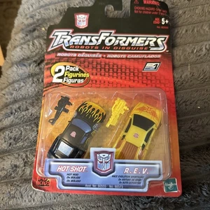 Hasbro Transformers: Robots in Disguise Basic Hot Shot R.E.V. 2-Pack Action (D2) - Picture 1 of 4