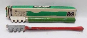 2 GLASS CUTTERS / 1 Diamantor #200 & 1 VTG ALL STEEL / Stained Glass Tools - Picture 1 of 1