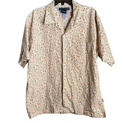 Camisa informal con botones estilo hawaiano Tommy Hilfiger 2001 vintage para hombre talla L Foto 1 de 4