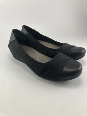 Baretraps Misty Bow Memory Foam Loafers Size 7M Womens Flats Driving Black  - Image 1 of 4