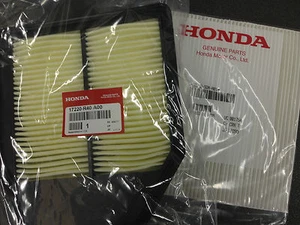 Filtro de aire y cabina de motor de 4 cilindros R40 SDA genuino OEM Honda Accord & Crosstour - Imagen 1 de 1