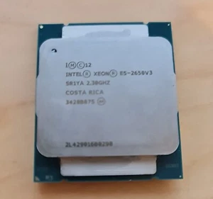 Intel Xeon E5-2650 V3 SR1YA 2.3GHz-3.0GHz 25MB 10C 20T 9.6GT/s 105W - Picture 1 of 2