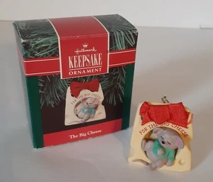 Hallmark 1991 The Big Cheese Ornament con caja - Imagen 1 de 5