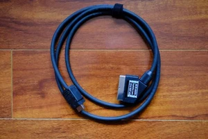 Retro Access Dual PS1/PS2 RGB SCART Cable sync on luma grounded shielded - Picture 1 of 3