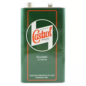 Castrol Classic XL 20W-50 Classic Engine Oil Pre 1980 20w50 1 Gallon 4.54L - Picture 1 of 3