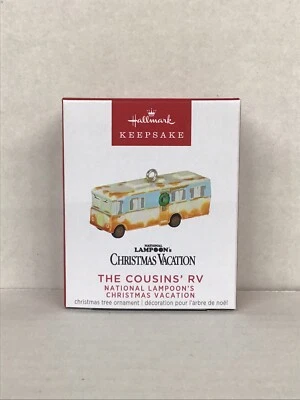 THE COUSIN’S RV ~ MINIATURE ~ NATIONAL LAMPOON ~ 2023 Hallmark Keepsake Ornament