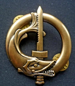 FRENCH ARMY / LEGION BREVET de EQUIPAGE SUBAQUATIQUE - Picture 1 of 2