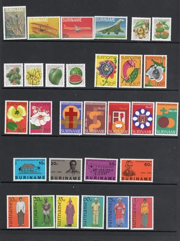 SURINAM MINT NH STAMP COLLECTION #2 Cover