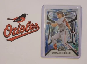 2023 LEAF METAL 1/1 GUNNAR HENDERSON SKY BLUE MOJO REFRACTOR ONLY 1 MADE. - Picture 1 of 5