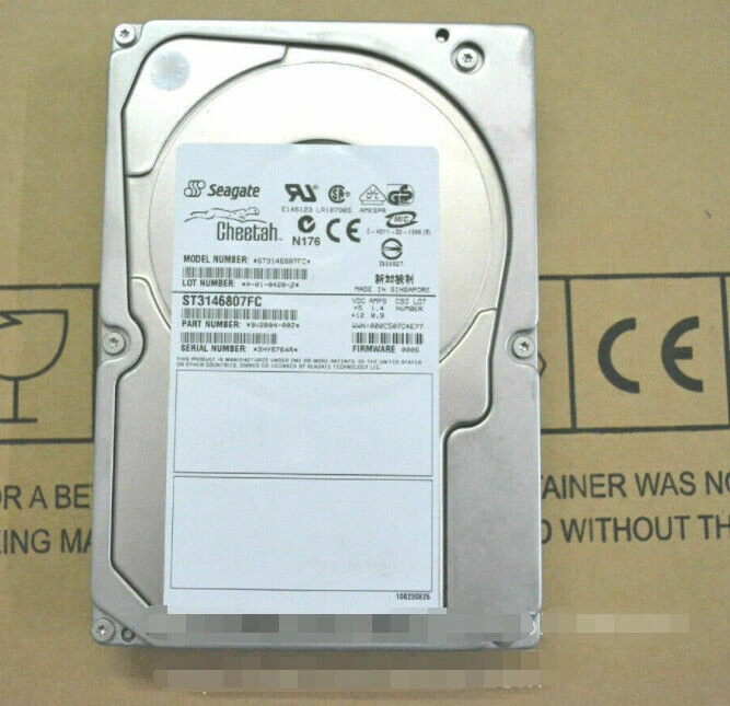 Seagate ST3146855FC 146g server SCSI 80 pin hard disk 10K 146gb - Bild 1 von 1