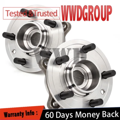 2x 515067 For Land Rover LR3 LR4 Range Rover Sport Front Wheel Hub Bearing Pair Foto 1 de 4