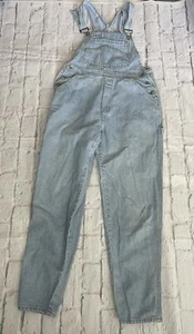 Vintage Y2K Women’s London London Denim cargo overall Size Medium sqaure pockets - Picture 1 of 12