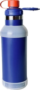 BestBottleEver - WOWBOTTLE - Insulated Stainless Steel thermo ON SALE Blue - Picture 1 of 13