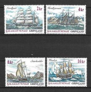 Greenland - Ships - 2002 MNH Issue - VF MNH ** !!!!!  (W004)